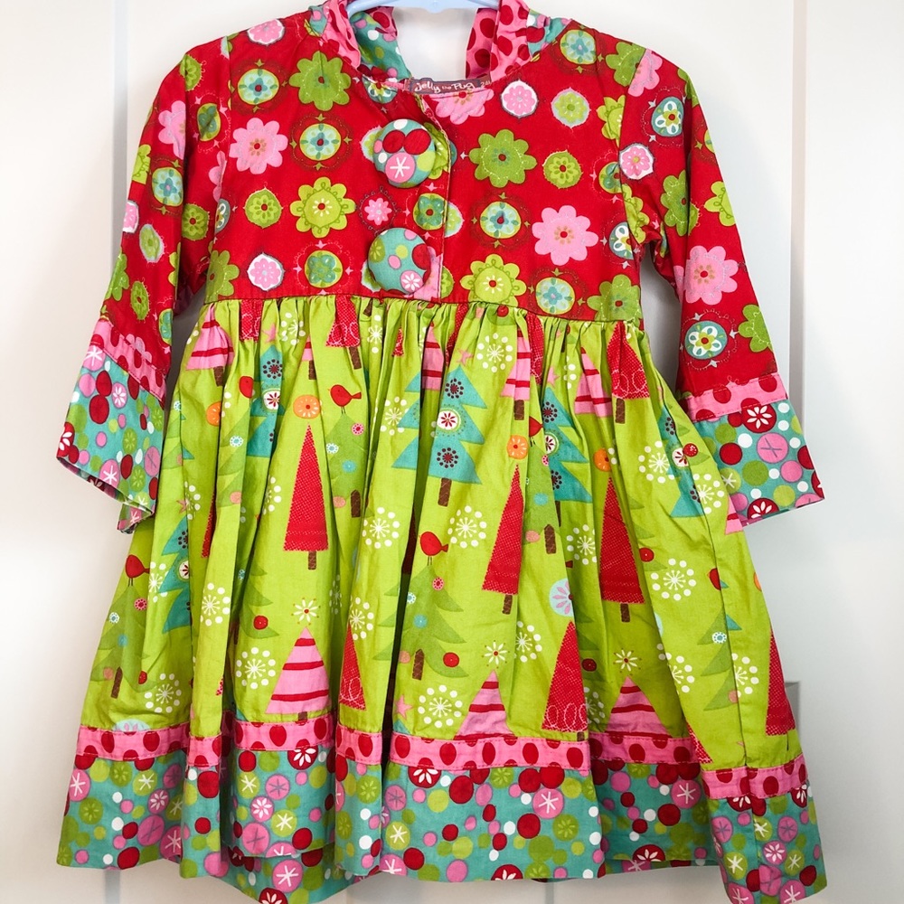 Jelly The Pug hooded dress. 24 months. EUC.